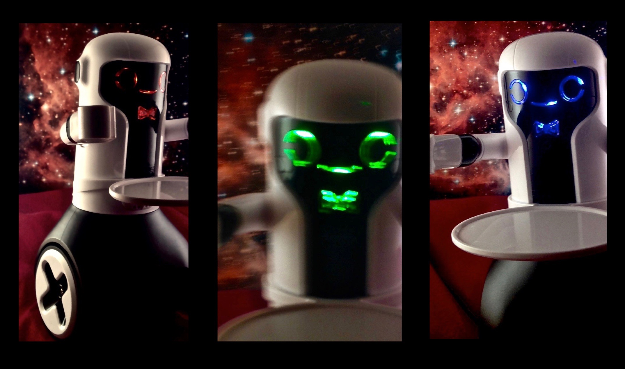 Butler Bots in various modes