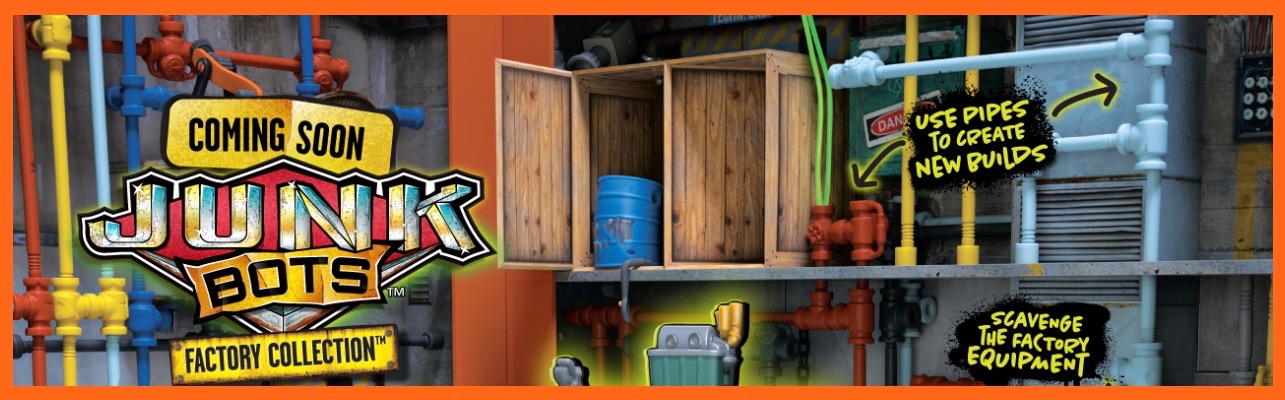 Hexbug Junkbots factory ad